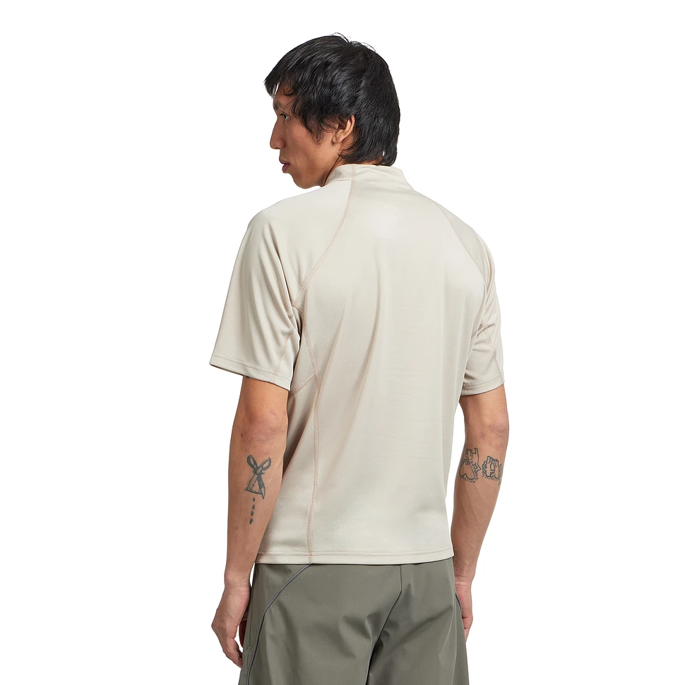 District Vision - Quarter Zip Training Shirt (Bamboo) | HHV