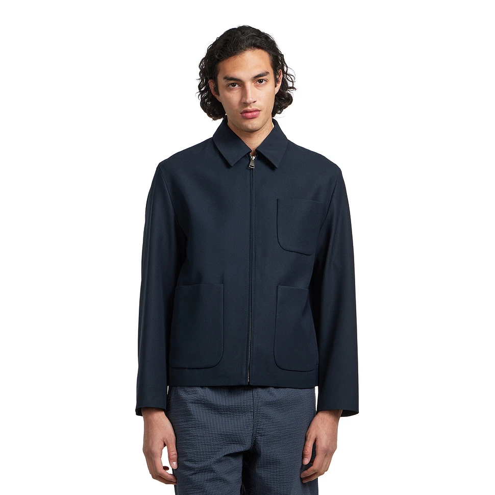 Lightweight Wool Twill Jacket