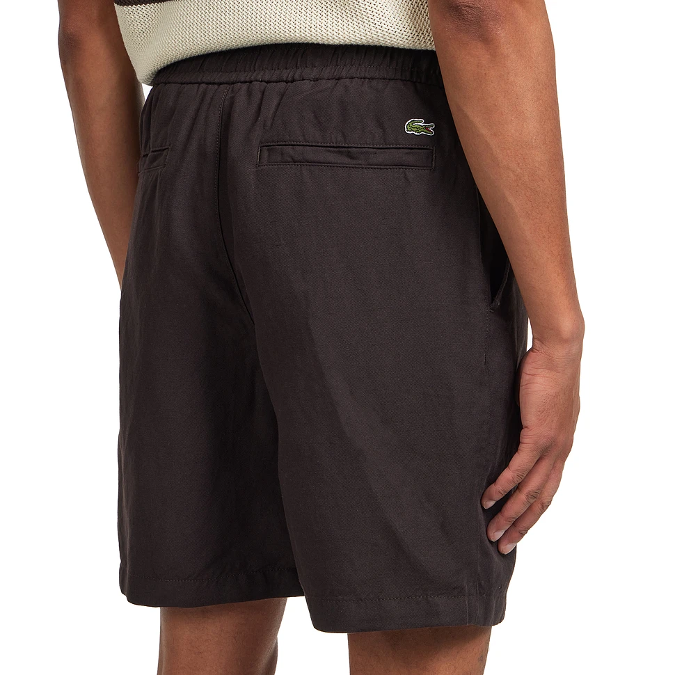 Lacoste - Cotton And Linen Shorts