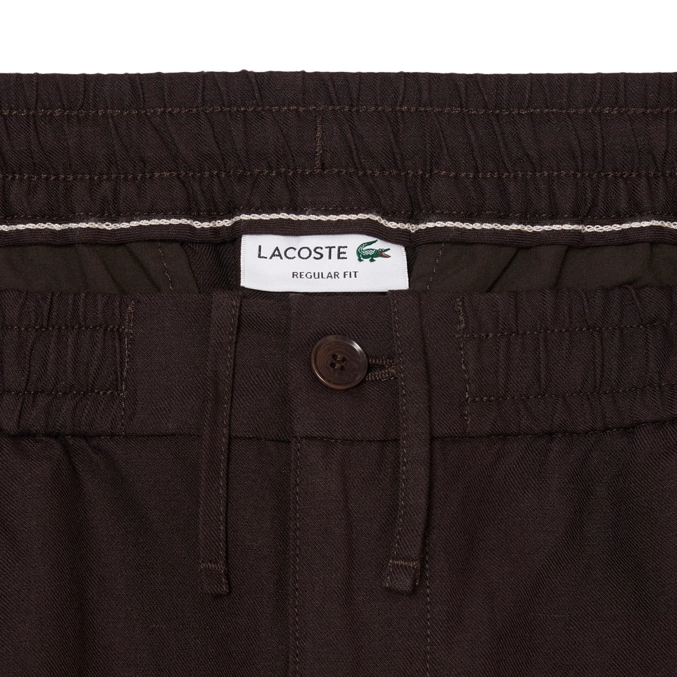 Lacoste - Cotton And Linen Shorts