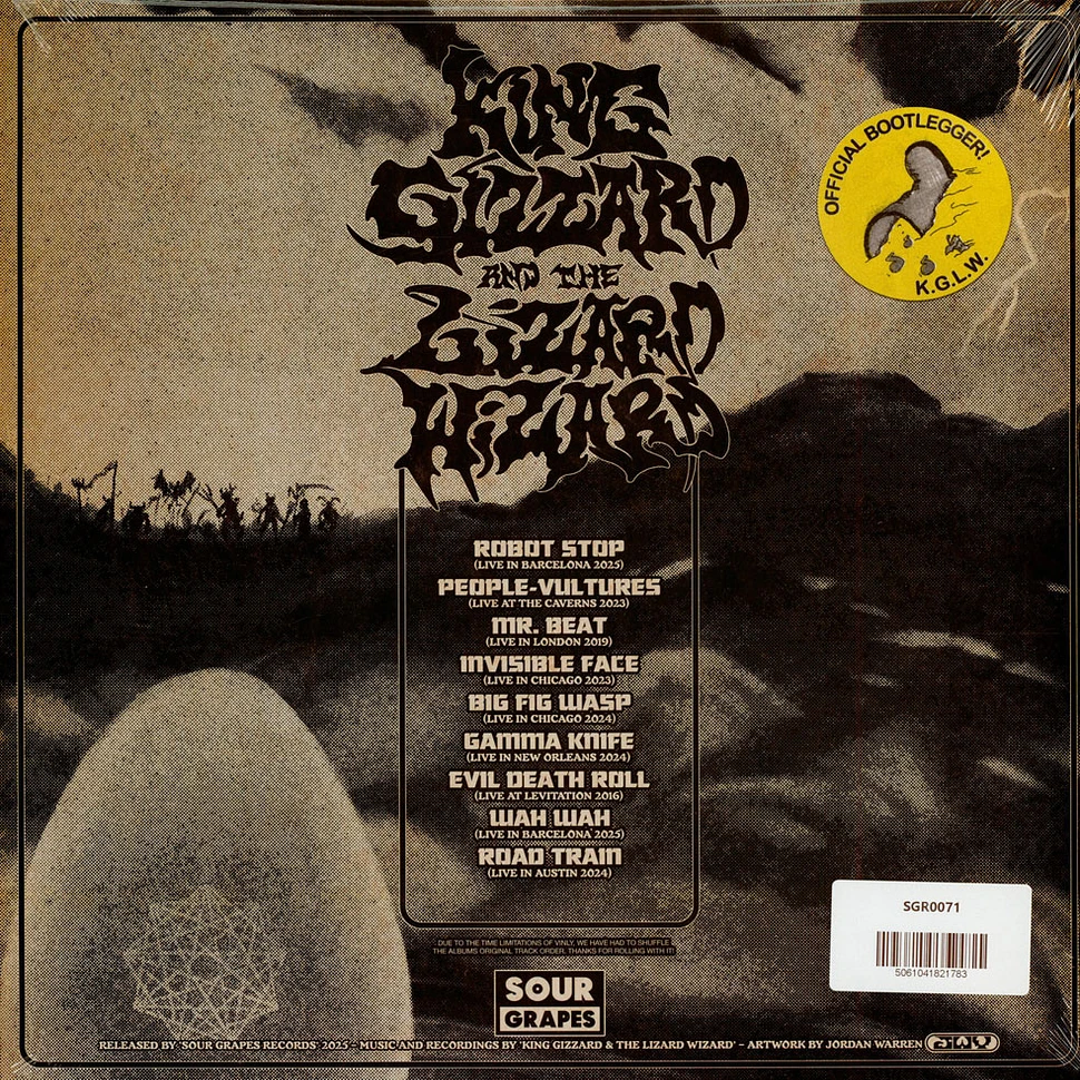 King Gizzard & The Lizard Wizard - Nonagon Infinity Live Red Vinyl ...