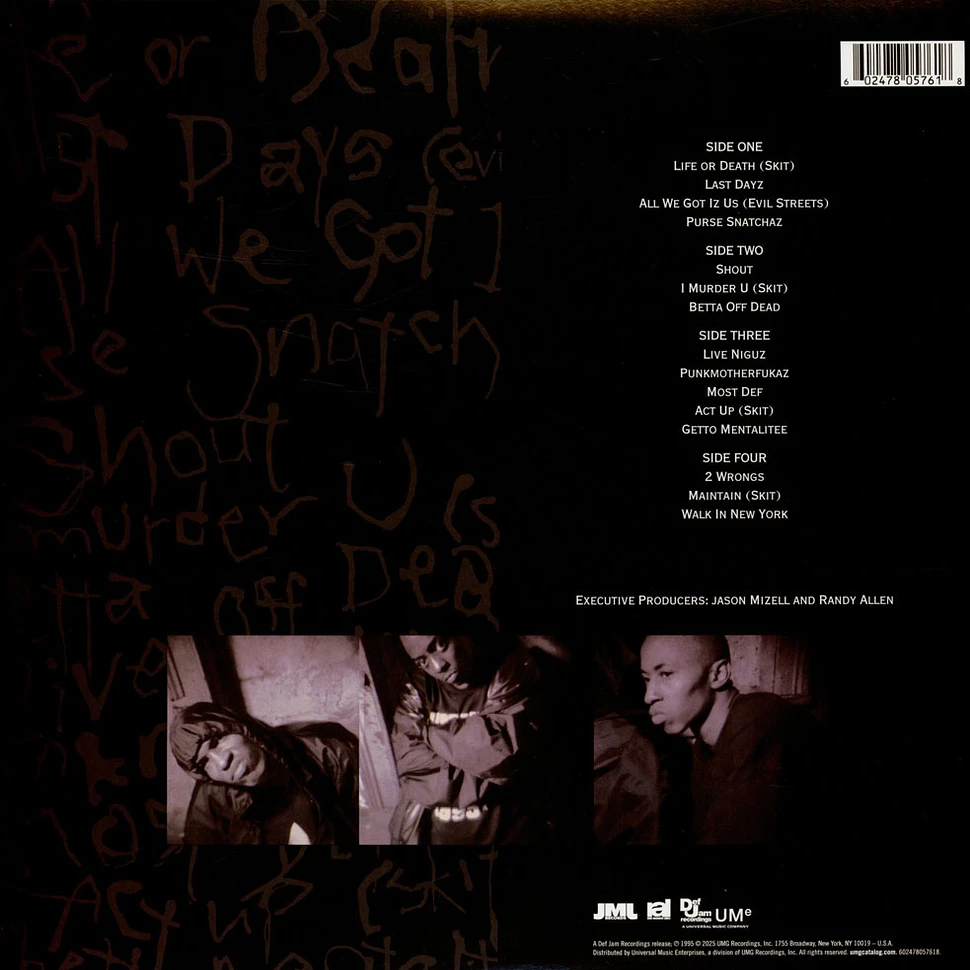 Onyx - All We Got Iz Us Red Black Splatter Vinyl Edition