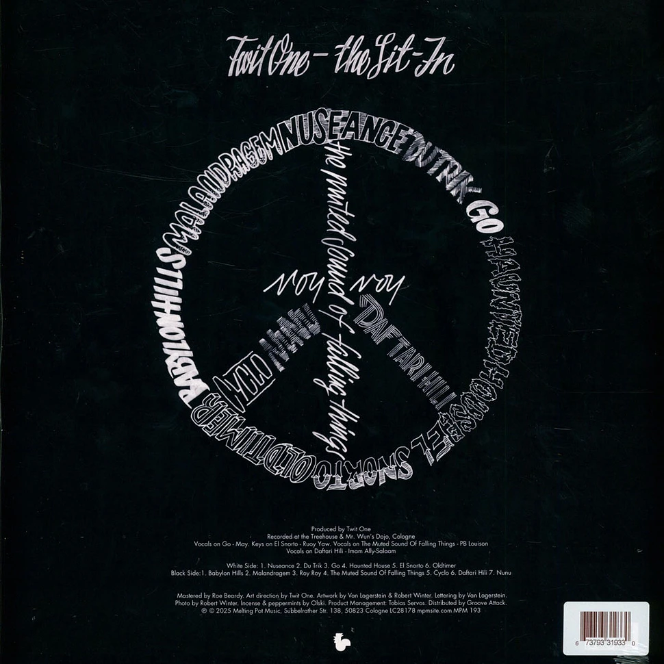Twit One - The Sit-In 10th Anniversary HHV Exclusive Transparent Petrol Vinyl Edition