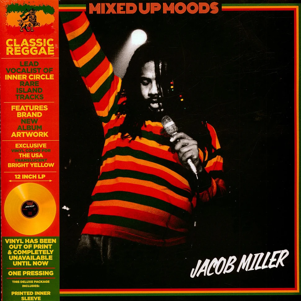 Jacob Miller - Mixed Up Moods Yellow Vinyl Edition - Vinyl LP