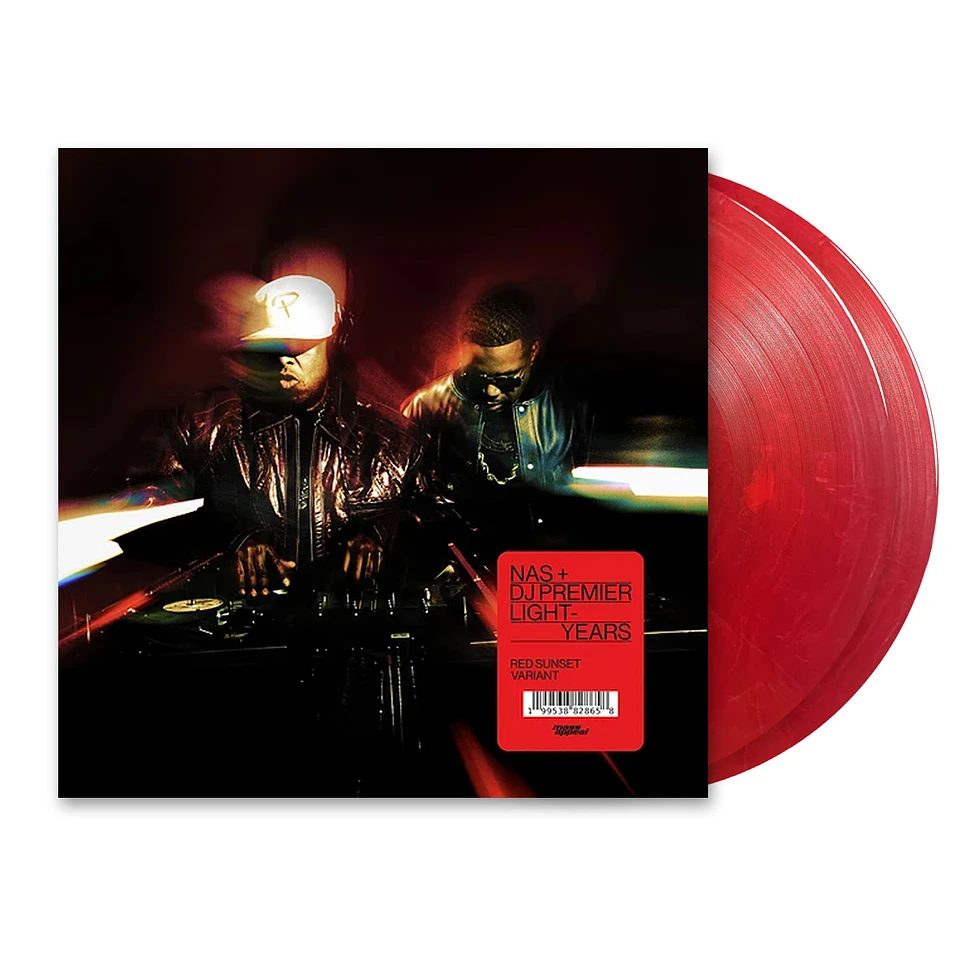 Nas + DJ Premier - Light-Years Indie Exclusive Red Vinyl Edition ...