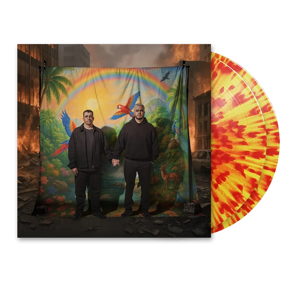 Audio88 & Yassin - Zeit Zu Sterben HHV Exclusive Yellow & Red Opaque ...