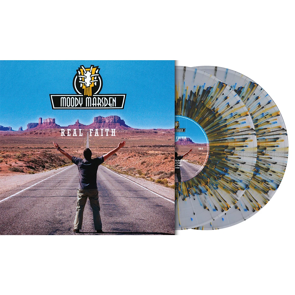 Moody Marsden - Real Faith Crystal Splatter Vinyl Edition - Vinyl