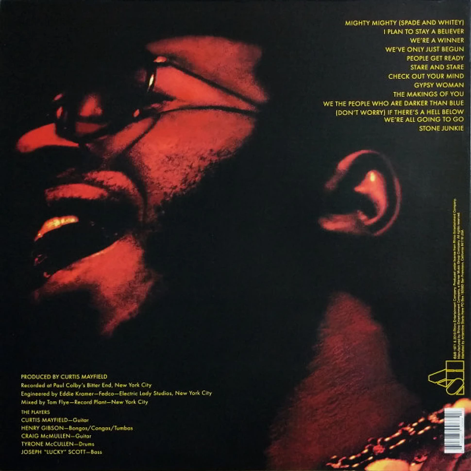 Curtis Mayfield - Curtis / Live!