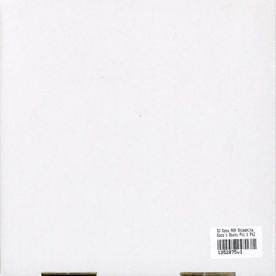 DJ Koco AKA Shimokita - Koco's Beats Pt1 & Pt2 - Vinyl 7