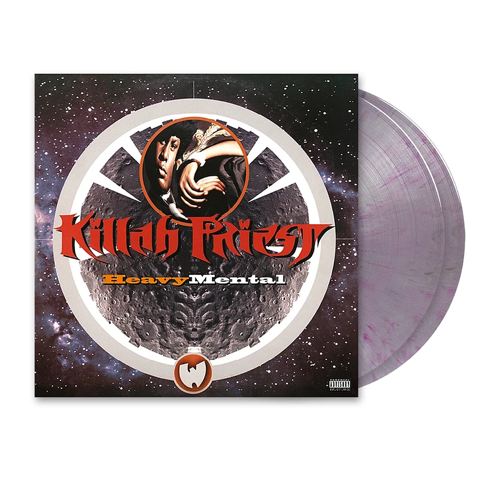 Killah Priest - Heavy Mental White & Magenta Vinyl Edition - Vinyl