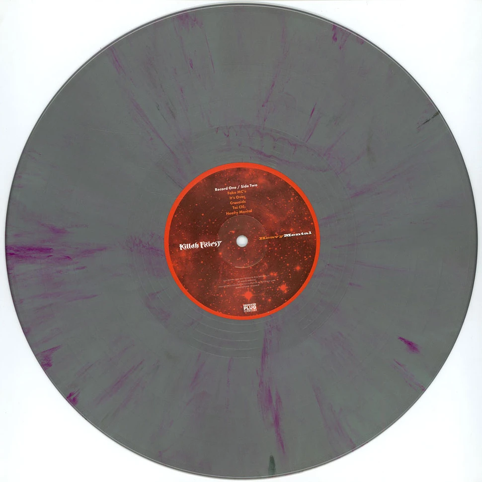Killah Priest - Heavy Mental White & Magenta Vinyl Edition - Vinyl