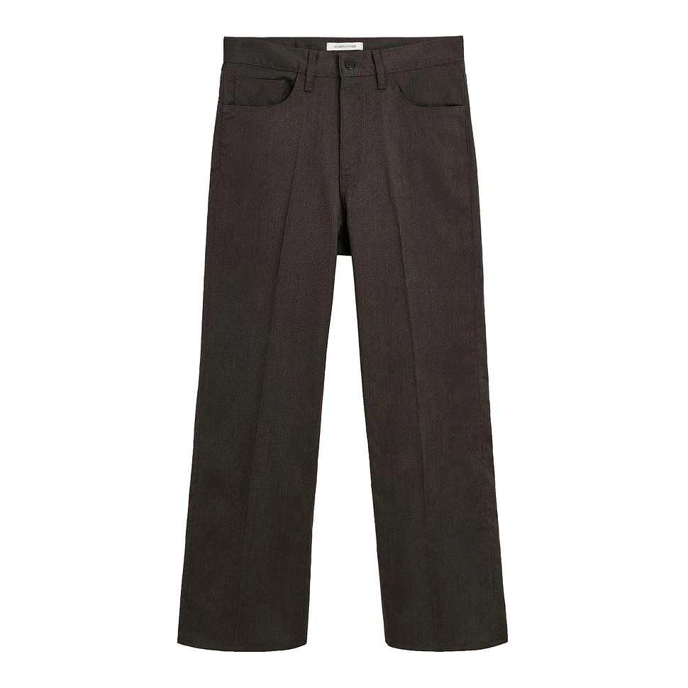 Relaxed Boot Tech Wool Pants