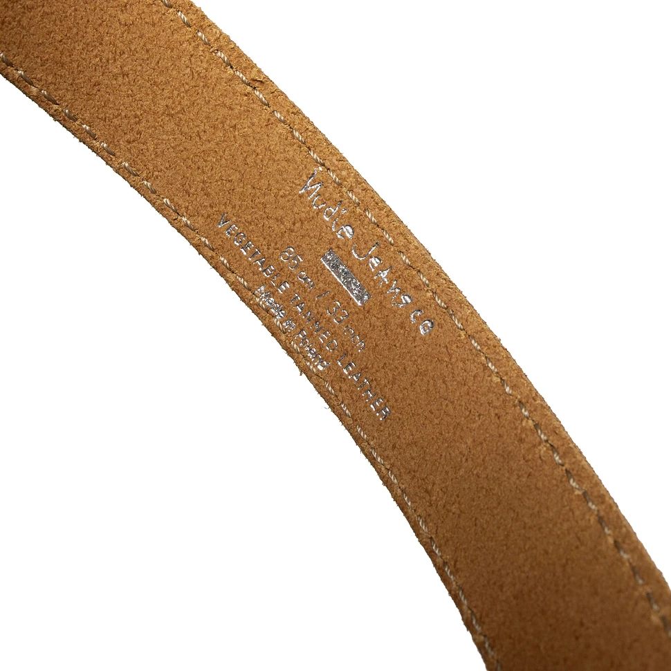 Nudie Jeans - Western Suede Silver Belt