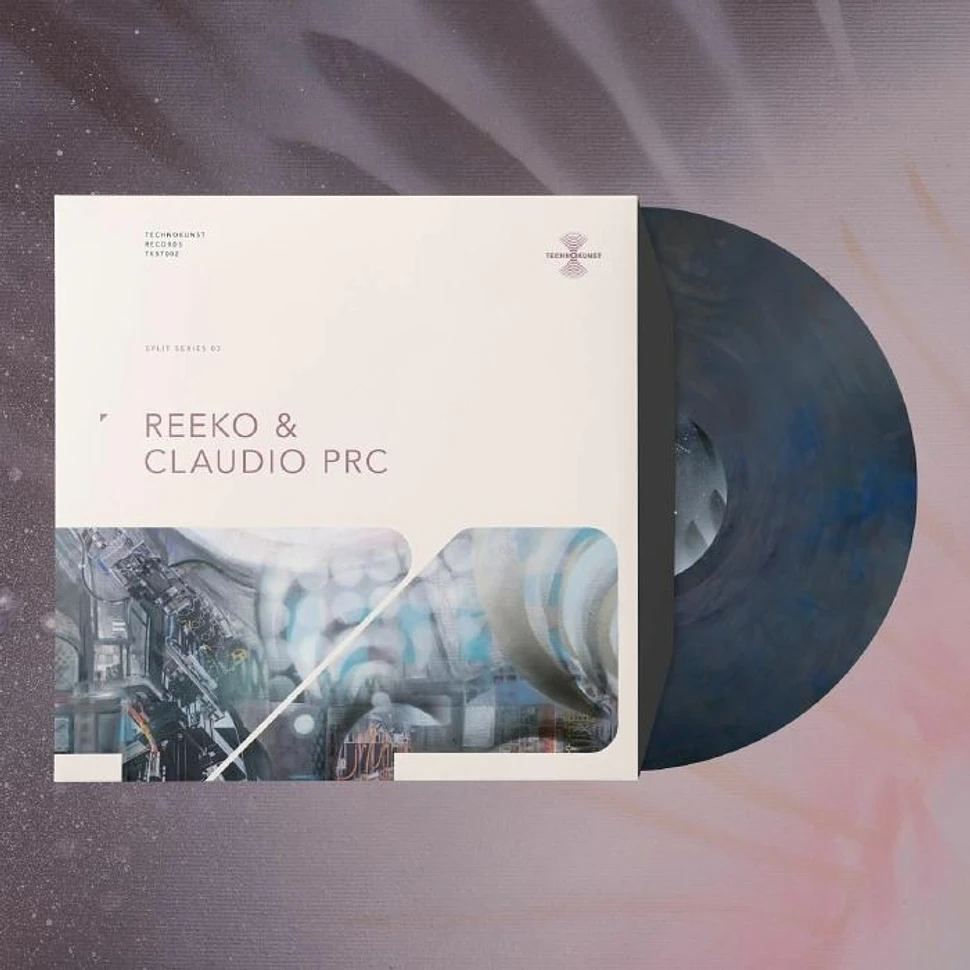 Claudio Prc & Reeko - Split Series 02 Clear Blue Vinyl Edition