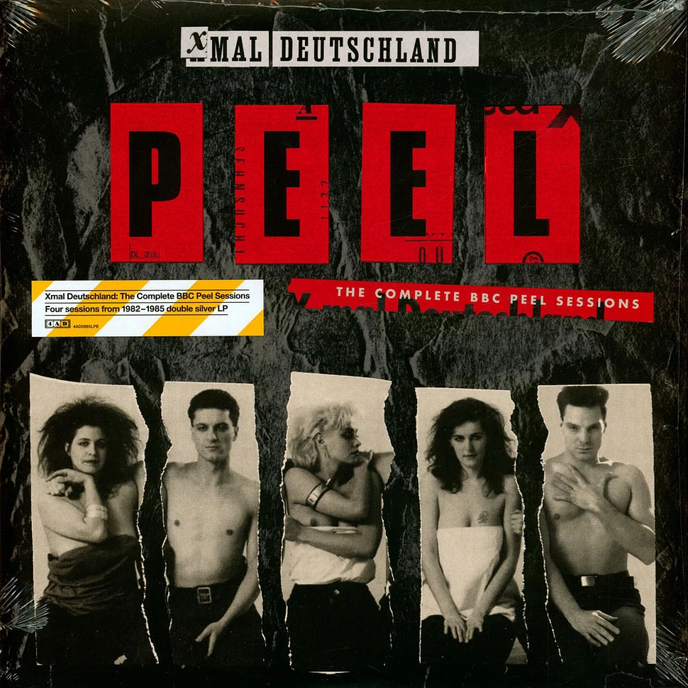 Xmal Deutschland - The Complete Peel Sessions Record Store Day 2026 Crystal Clear Vinyl Edition