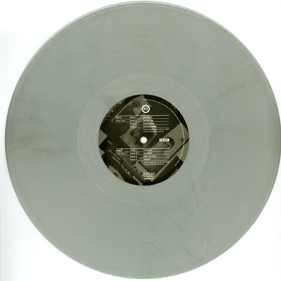 Xmal Deutschland - The Complete Peel Sessions Record Store Day 2026 Crystal Clear Vinyl Edition