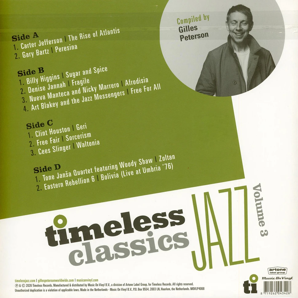 V.A. - Timeless Jazz Classics Volume 3 Compiled By Gilles Peterson
