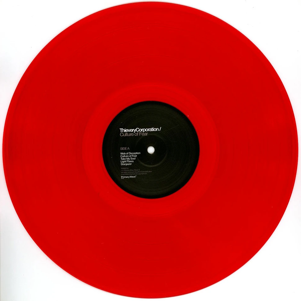 Thievery Corporation - Culture Of Fear Record Store Day 2026 Thievery Corporation - Culture Of Fear Record Store Day 2026