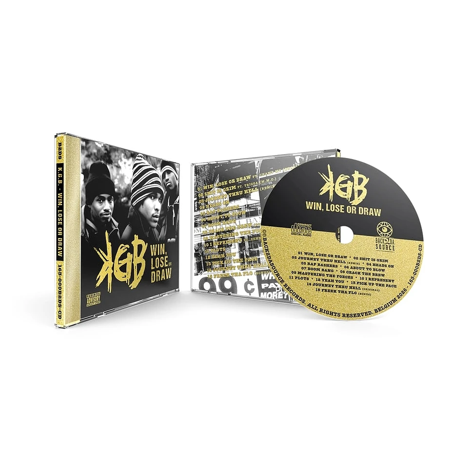 KGB - Win, Lose Or Draw - CD - 2026 - EU - Original | HHV
