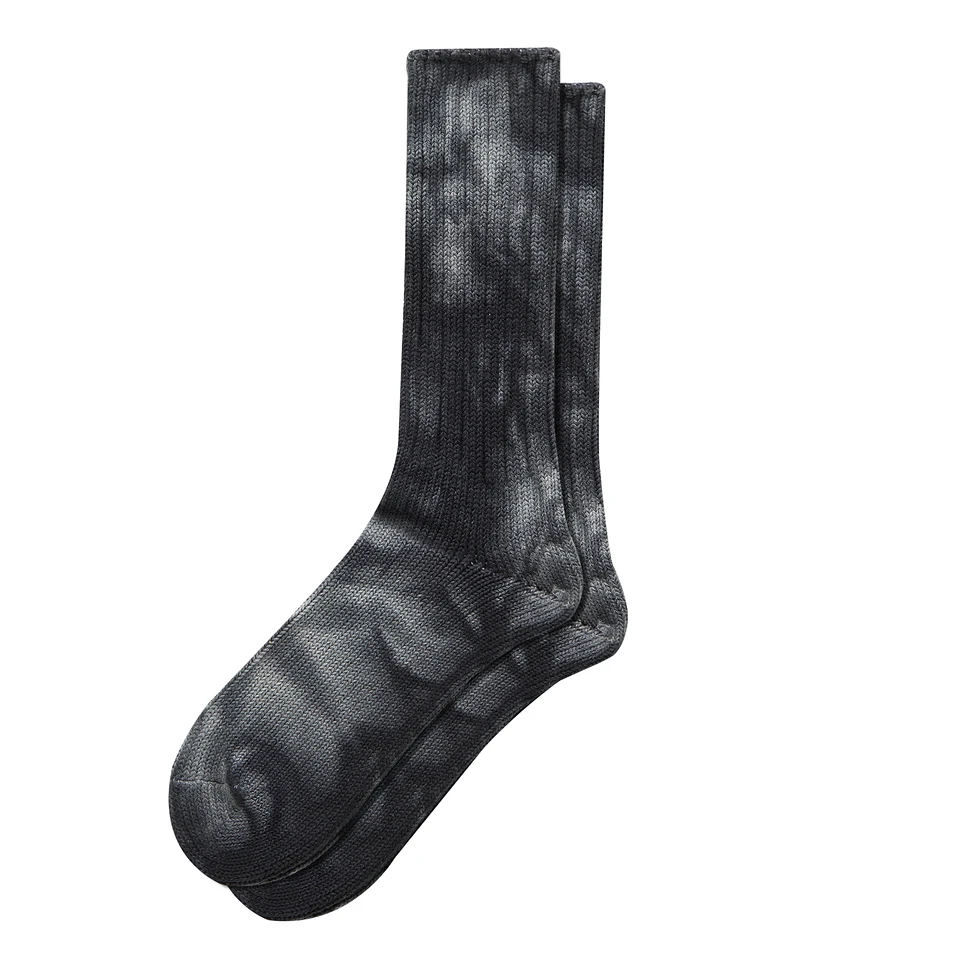 Uneven Dyed Crew Socks