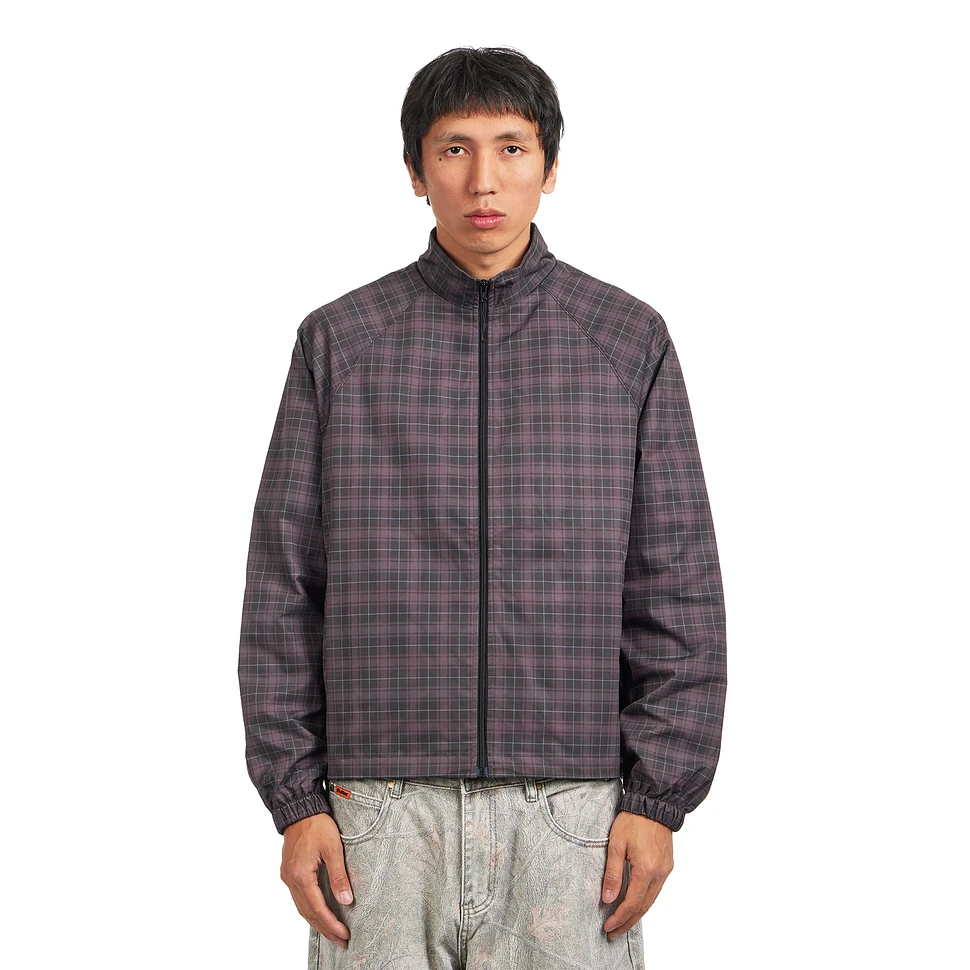 Plaid Nylon Jacket