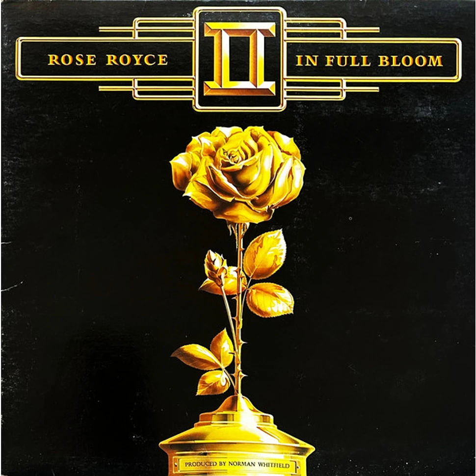Rose Rolo1 Lp Rose Royce - In Full Bloom - Vinyl LP - 1977 - US - Reissue | HHV