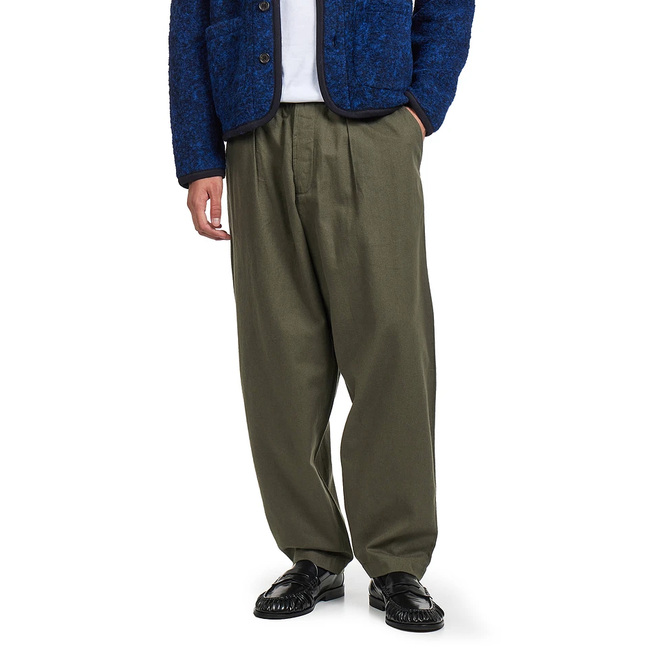 Pleated Track Pant