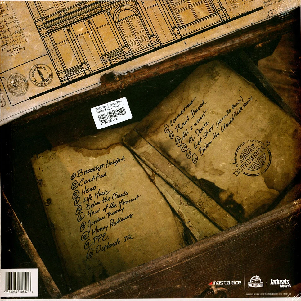 Masta Ace & Marco Polo - Richmond Hill Instrumentals