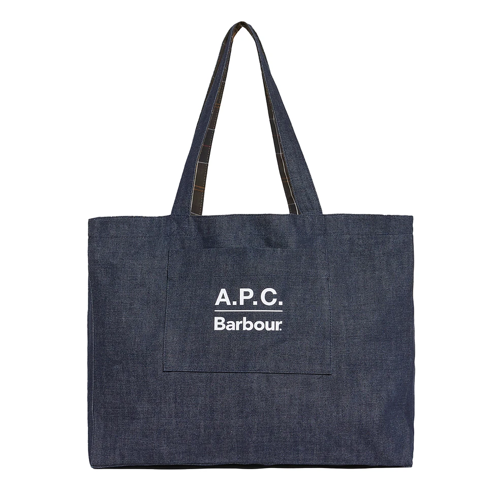 Denim Weekender Holdall Bag