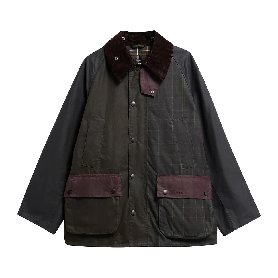 Patchwork OS Bedale Wax Jacket