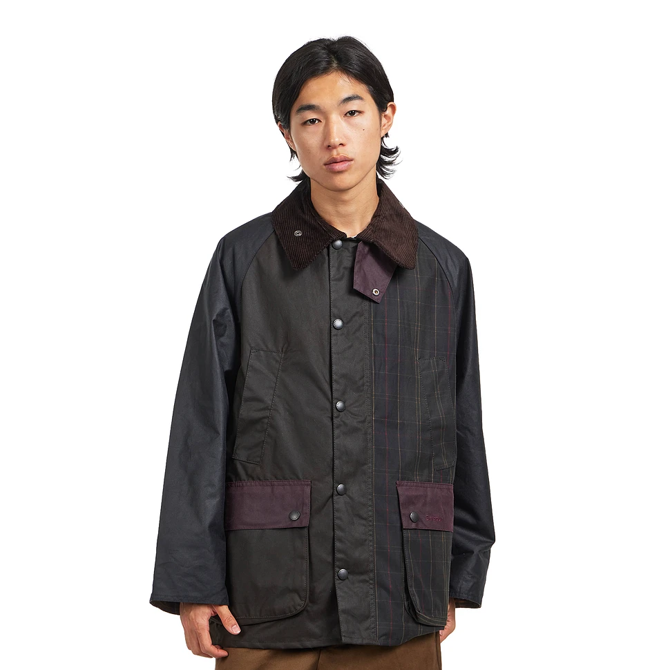 Patchwork OS Bedale Wax Jacket