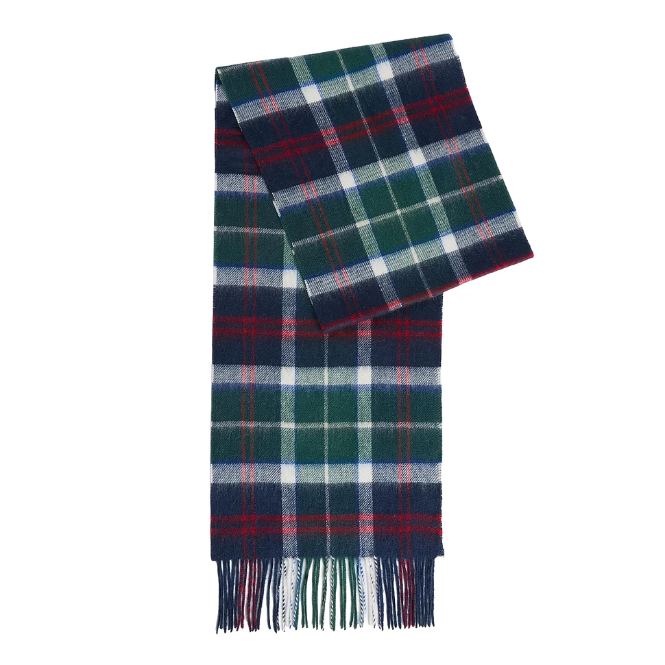 Wool Cashmere Tartan Scarf