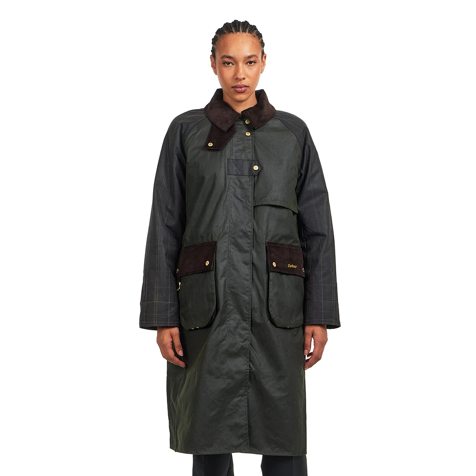 Checked Kirklees Wax Jacket