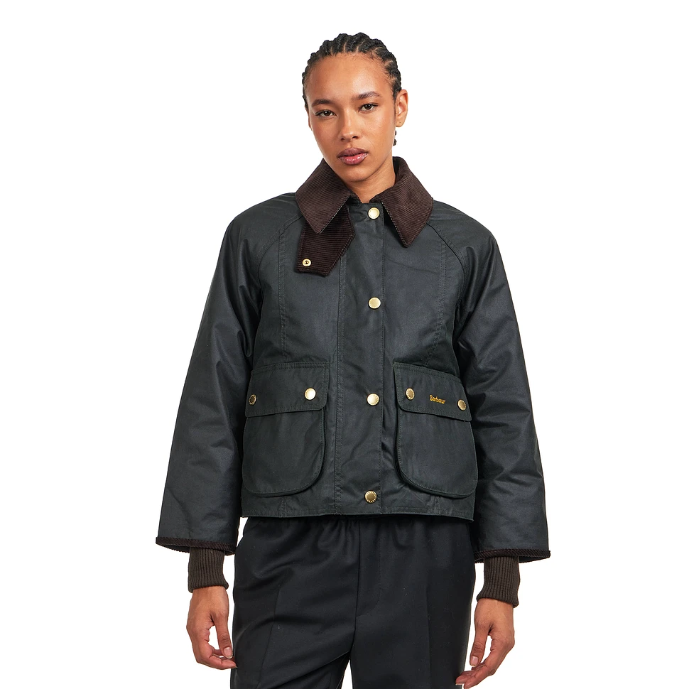 Cropped Beadnell Wax Jacket