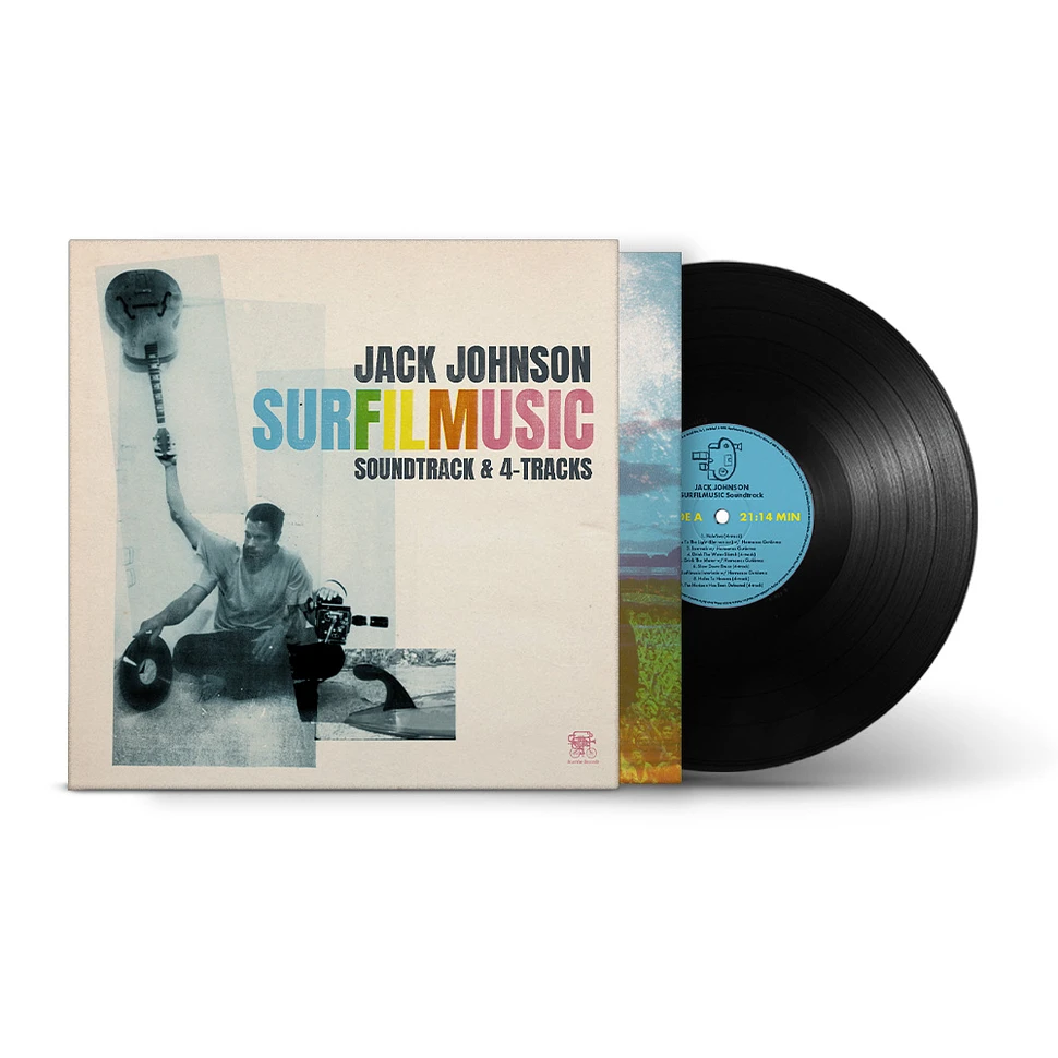 Jack Johnson - Surfilmusic Black Vinyl Edition