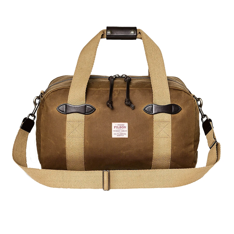 Filson Rucksack Medium Filson - Tin Cloth Medium Duffle Bag (Dark Tan) | HHV
