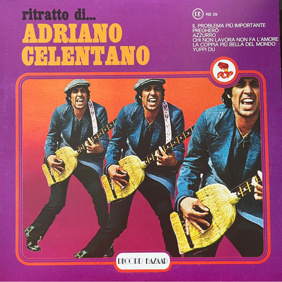 Ada Rano Adriano Celentano - Ritratto Di... Adriano Celentano - Vinyl LP - 1976 ...