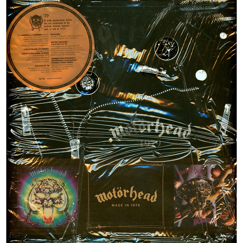 Motörhead - Motörhead 1979 Box Set Deluxe Edition - Vinyl 9LP - 1977 ...