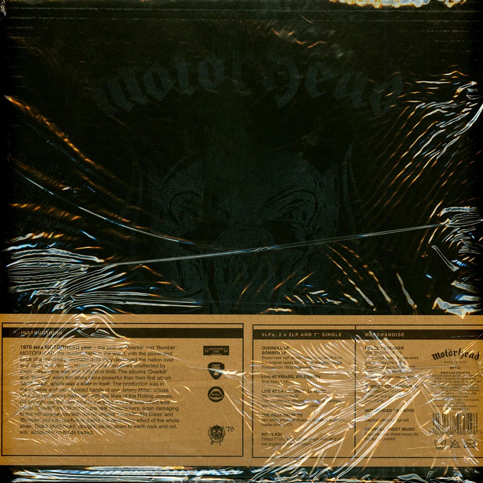Motörhead - Motörhead 1979 Box Set Deluxe Edition - Vinyl 9LP - 1977 ...
