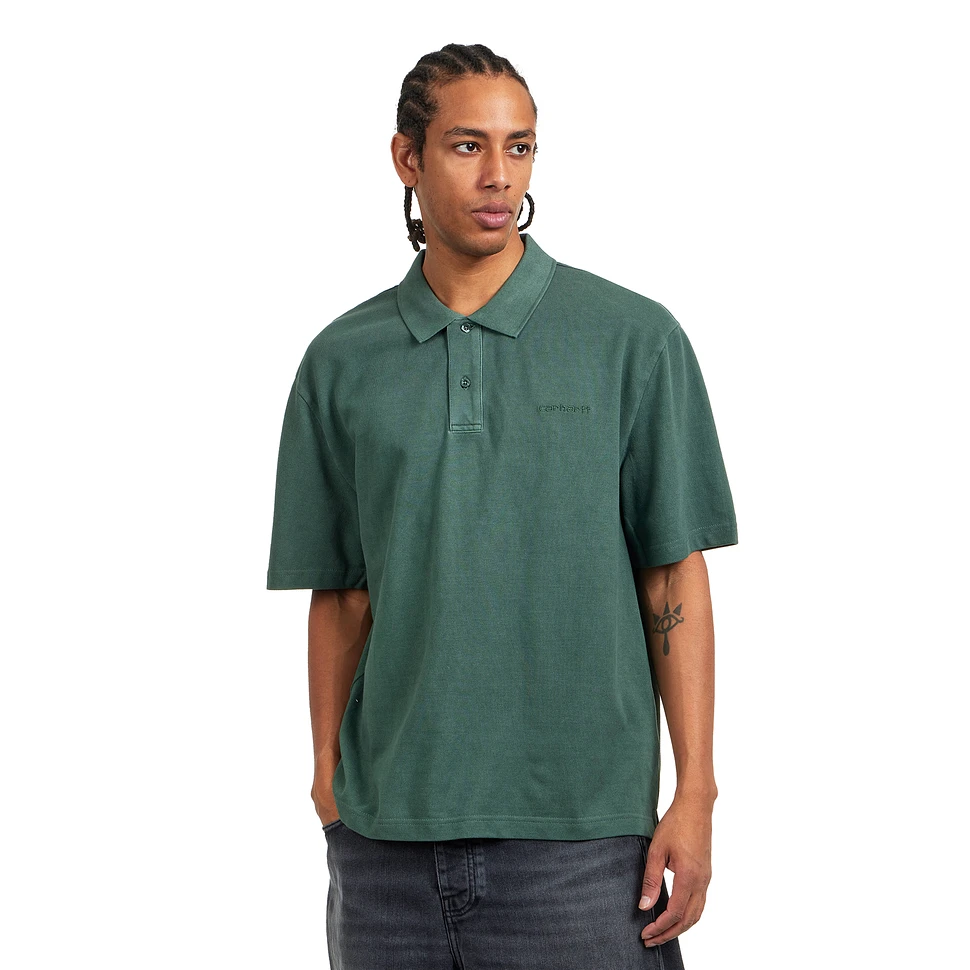 S/S Wayne Polo "Garment Washed" Pique