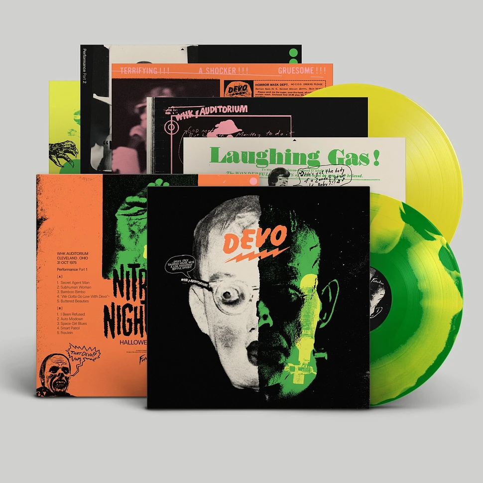 Devo - Nitrous Nightmare Halloween Live '75 Laughing Gas Edition