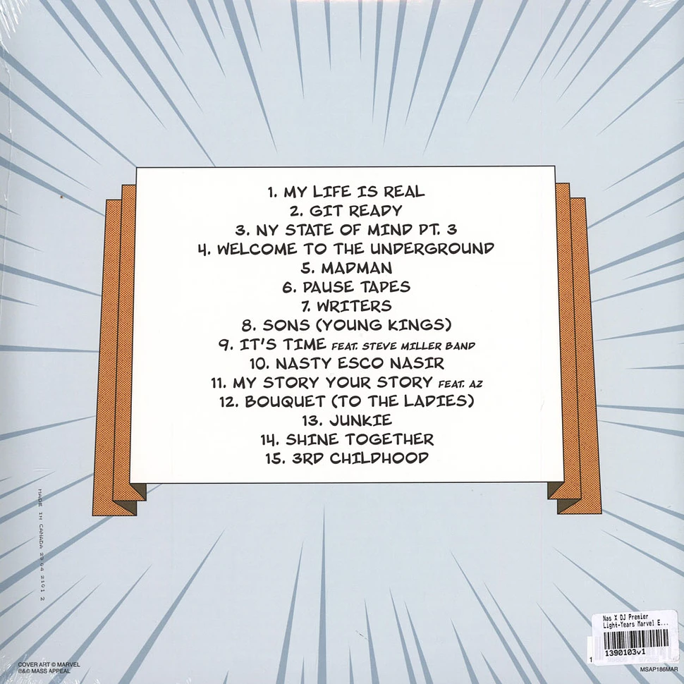 Nas + DJ Premier - Light-Years Marvel Edition