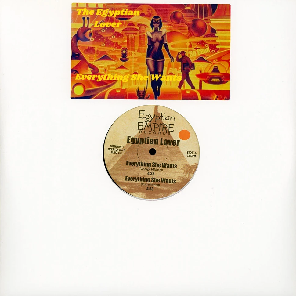The Egyptian Lover - Everything She Wants / So Good - Vinyl 12