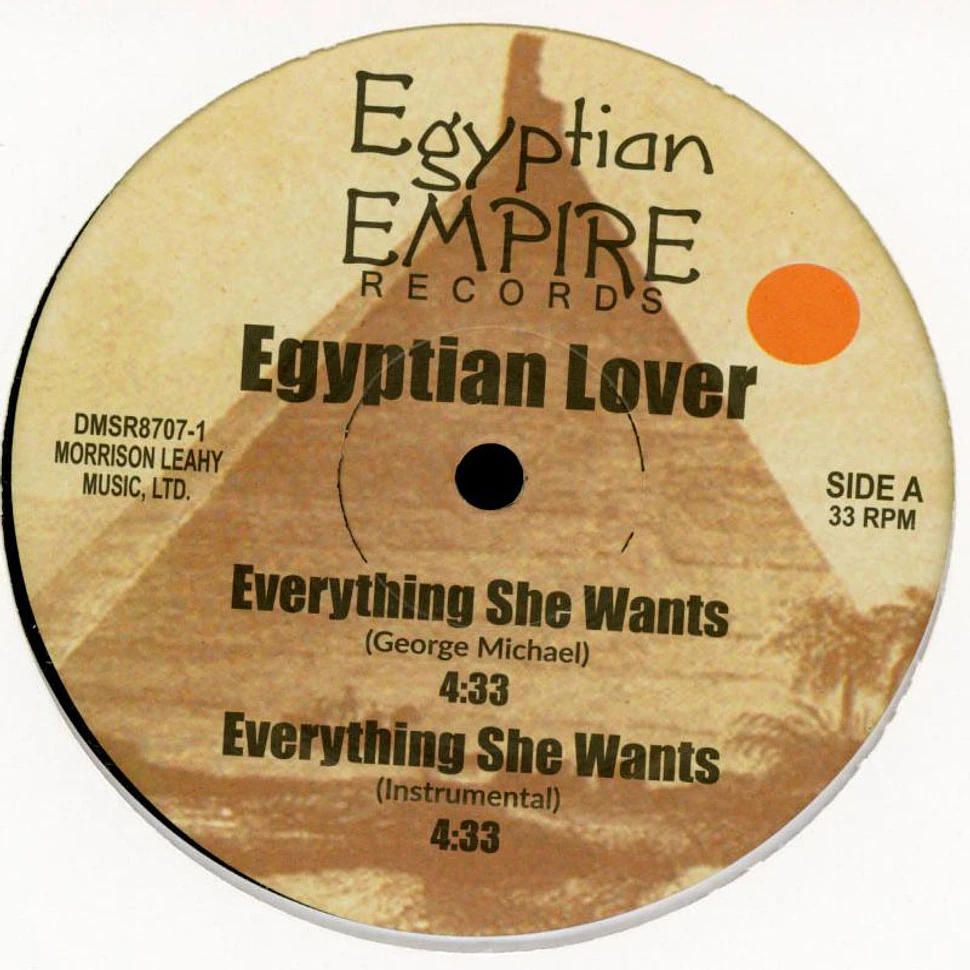 The Egyptian Lover - Everything She Wants / So Good - Vinyl 12