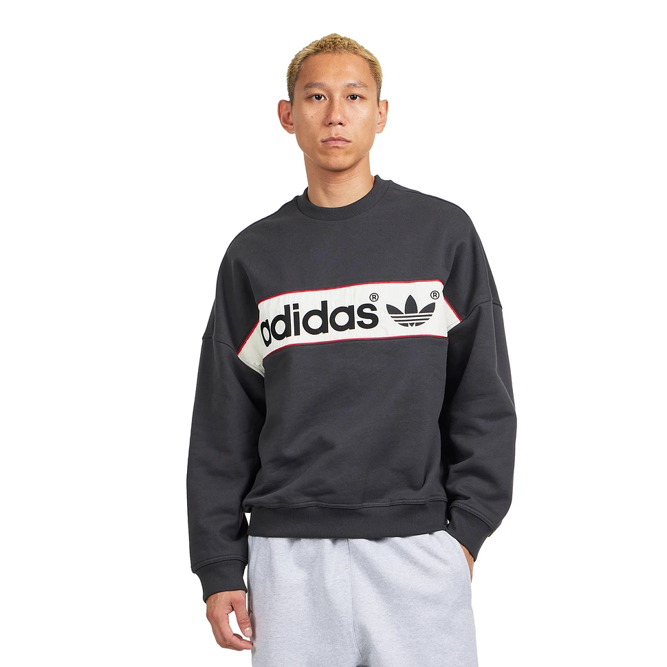 NY Blocked Crewneck Sweatshirt