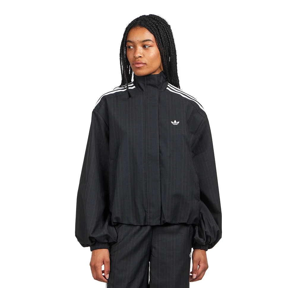 Blousy Check Track Top