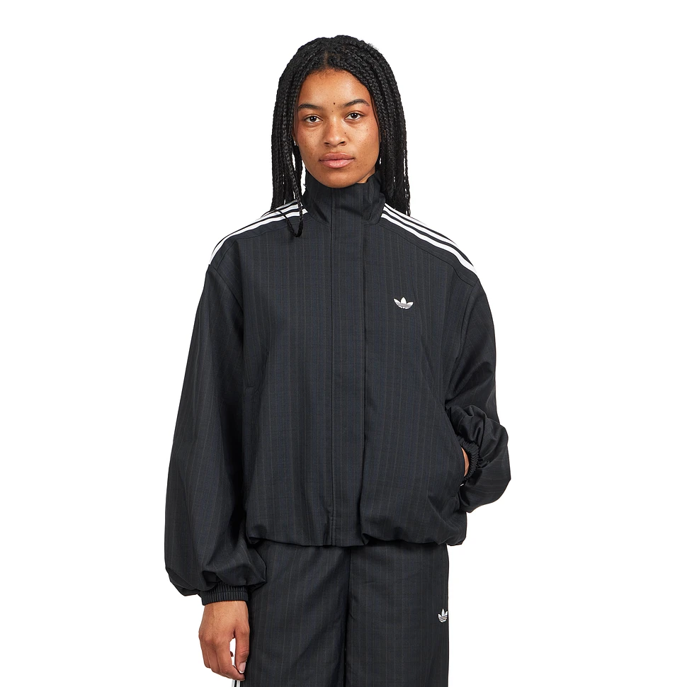 Blousy Check Track Top