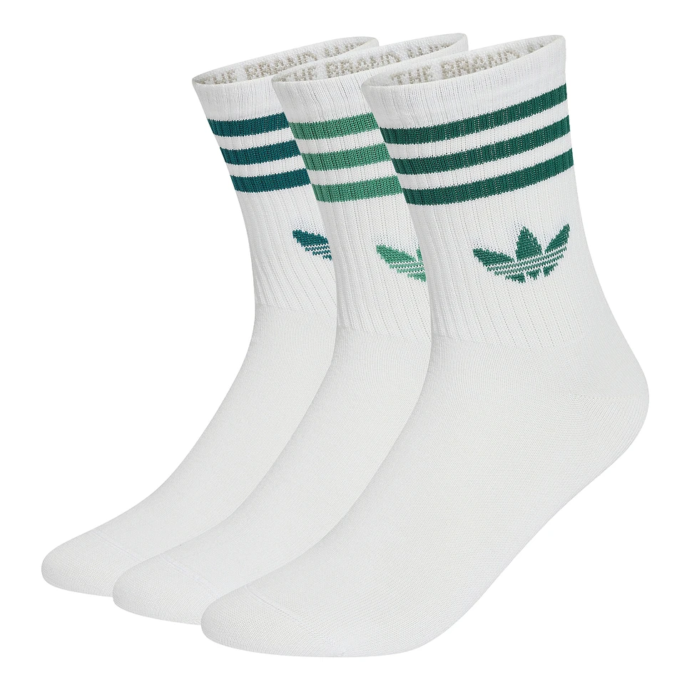 3-Stripes Crew Socks (Pack of 3)