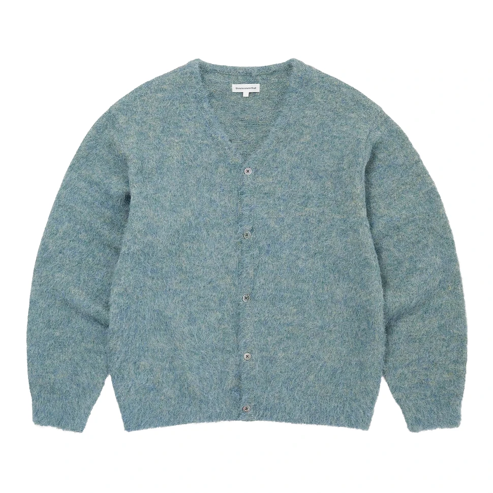 Hairy Knit Cardigan