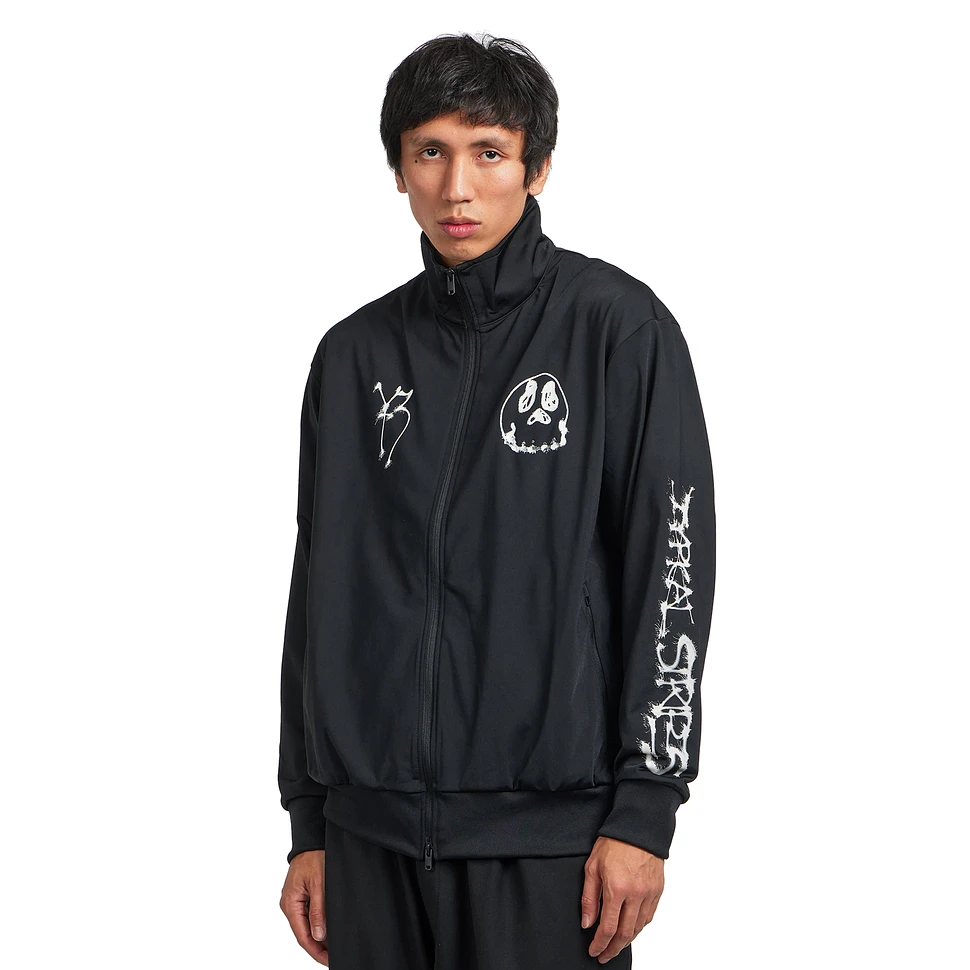 Graphic 3-Stripes Nylon Track Top
